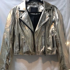 ‼️BLANK NYC‼️🆕 NEVER WORN Metallic leather jacket